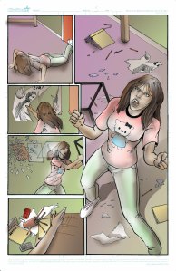 Page 3 from issue #1 of The Alliance:Bloodlines comic. 