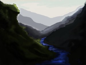 Part of Sacrifice takes place in NY's Catskill Mountains.