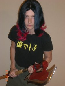 Old pic of my Fray costume.